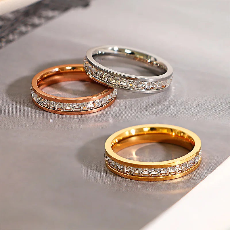 Bague de Luxe en Acier Inoxydable – Élégance & Intemporalité 💍✨