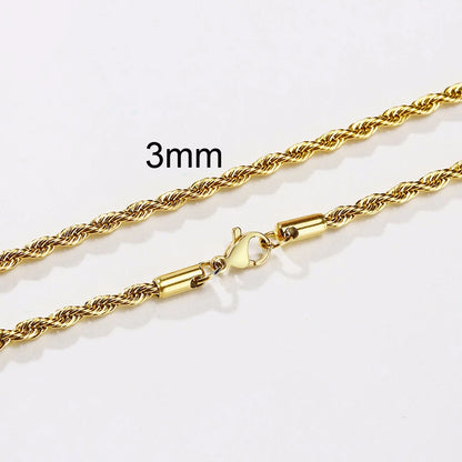 Collier Cubain en Acier Inoxydable – Style Puissant & Intemporel 🔥💎
