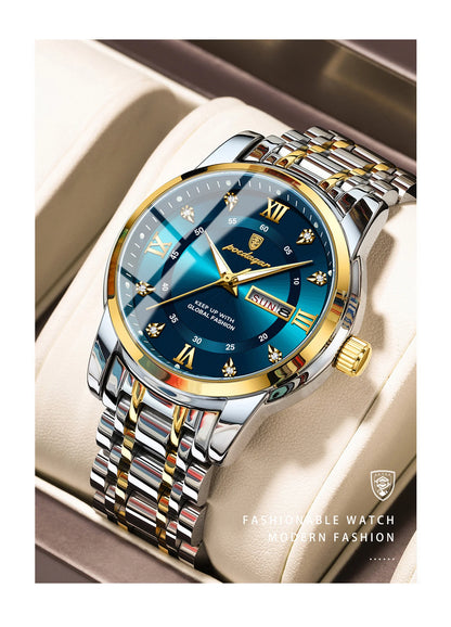 POEDAGAR – Montre de Luxe pour Homme ✨