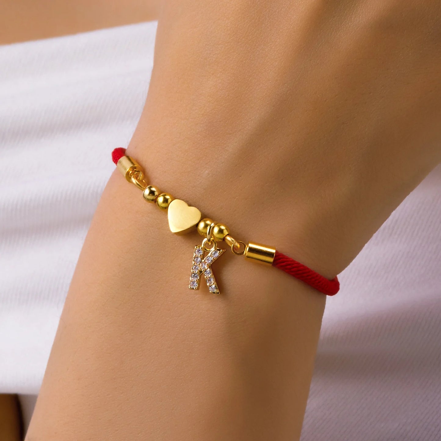 Bracelet Porte-Bonheur en Acier Inoxydable – Elégance Personnalisation ❤️✨