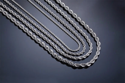 Collier Cubain en Acier Inoxydable – Style Puissant & Intemporel 🔥💎