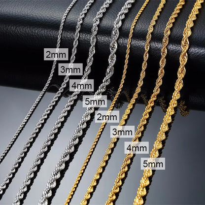 Collier Cubain en Acier Inoxydable – Style Puissant & Intemporel 🔥💎