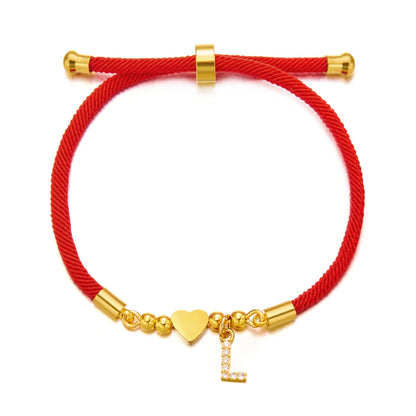 Bracelet Porte-Bonheur en Acier Inoxydable – Elégance Personnalisation ❤️✨