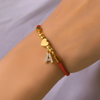Bracelet Porte-Bonheur en Acier Inoxydable – Elégance Personnalisation ❤️✨