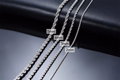 Collier Cubain en Acier Inoxydable – Style Puissant & Intemporel 🔥💎