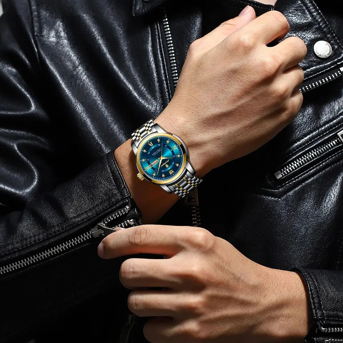 POEDAGAR – Montre de Luxe pour Homme ✨