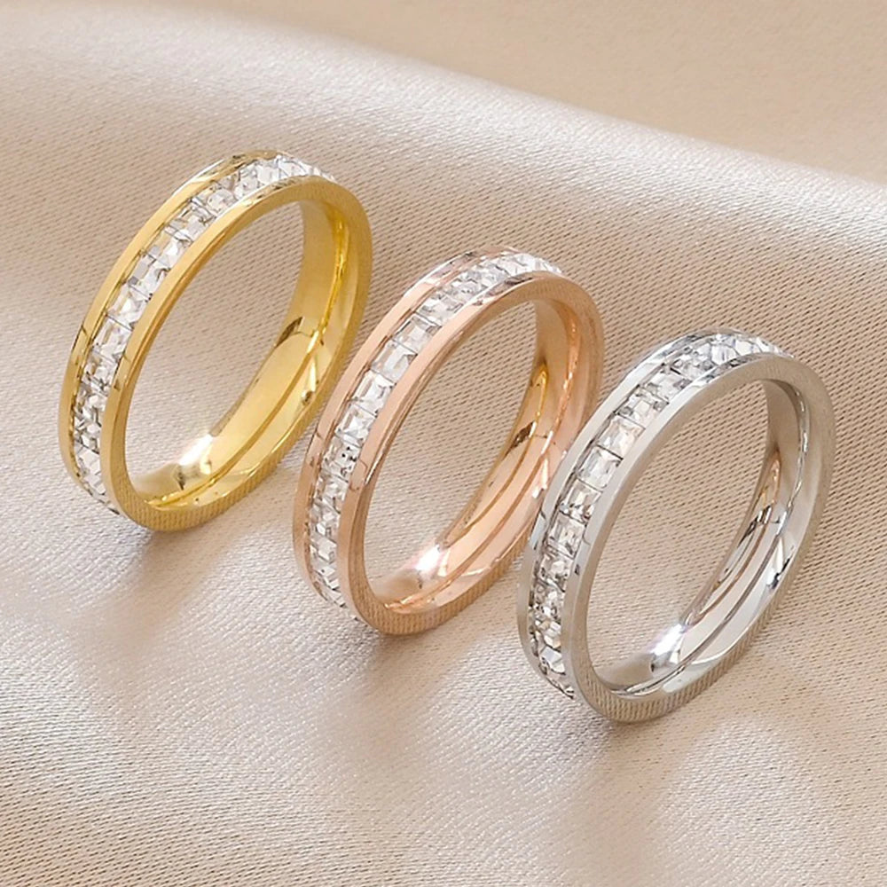 Bague de Luxe en Acier Inoxydable – Élégance & Intemporalité 💍✨